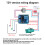 NE555 DC12V Relais de niveau d'eau compact, 10 A, vert 3