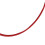 18 Inch Red ABS Rim Protector Trim Rings - Easy Install Full Guard 13