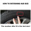 18 Inch Red ABS Rim Protector Trim Rings - Easy Install Full Guard 6