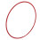 18 Inch Red ABS Rim Protector Trim Rings - Easy Install Full Guard 10