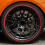 18 Inch Red ABS Rim Protector Trim Rings - Easy Install Full Guard 5