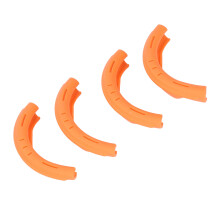 AVATA 2 Drohne Propellerschutz 4 Stück orange TPE Stoßfest Stoßfänger-Ringe