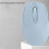 Mouse BT5.0/2.4G 500 mAh blu 800/1200/1600 DPI 4