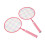 Modell: Kinder-Badminton-Schläger-Set - 3 Nylon, Rosa 8