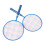Kids Outdoor Badminton Racket Set with 3 Nylon Shuttlecocks - Blue 15