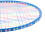 Kids Outdoor Badminton Racket Set with 3 Nylon Shuttlecocks - Blue 9