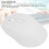 Mouse wireless bianco 500mAh piccolo 800/1200/1600DPI 3
