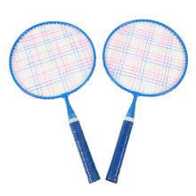Set da 3 racchette da badminton per bambini - nylon, lega di ferro, blu