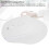 Mouse wireless bianco 500mAh piccolo 800/1200/1600DPI 5