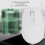 Mouse wireless bianco 500mAh piccolo 800/1200/1600DPI 7
