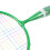 Set de 2 raquetas de bádminton verdes con pelota 8