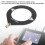 Batterie externe USB-C portable 20000 mAh charge rapide design compact noir 5