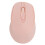 Mouse wireless rosa 500mAh BT5.0 2.4G 800-1600 DPI 1