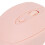 Mouse wireless rosa 500mAh BT5.0 2.4G 800-1600 DPI 15