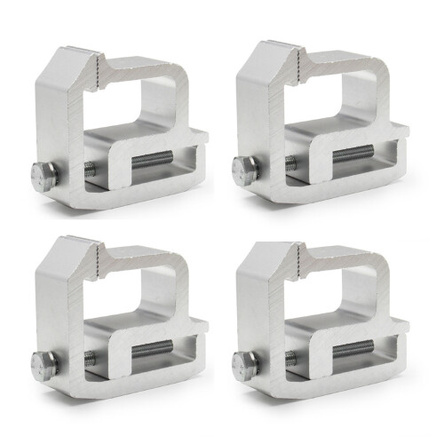TL-2002 4x pince à rail en aluminium robuste 2