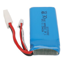RC Boot 7,4V 1500mAh Lithium Akku Leicht, Überladeschutz, Kurzschlussschutz für V913 L969 K959 Ferngesteuertes Boot mit EL‑2P Stecker