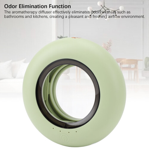 Diffusore di oli essenziali in ABS verde 172,00 g con timer 2