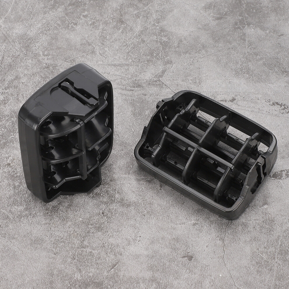 2Pcs Abs Central Control Air Vent Grill Fits Renault Thalia I/Clio Ii Black 8761334033929
