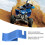 Porta-attrezzi per cambio gomme in alluminio 6061 blu per CRF 4