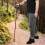 Durable Red Aluminium Trekking Pole with T Handle for Climbing & Camping 11
