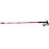 Durable Red Aluminium Trekking Pole with T Handle for Climbing & Camping 4