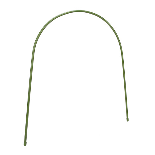 6Pcs Steel Pipe Greenhouse Hoops - Durable Plant Support Frames