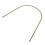6Pcs Steel Pipe Greenhouse Hoops - Durable Plant Support Frames 4