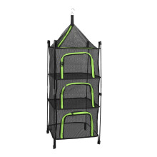 4-Capas 890 g Malla de secado colgante 39x90 cm Verde