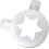 Moldable Hexagram Star Mouth, Food Grade Ice Maker Cap, Modelable Mouth in Hexagram Shape, Replacement Part 5
