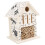Casa per api in legno 10x10x15,5 cm, 290 g, legno massiccio 1
