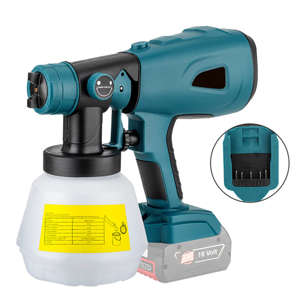 20V Max Handheld Cordless Paint Sprayer W/ 1000Ml Container 4 Nozzles 5041334038241