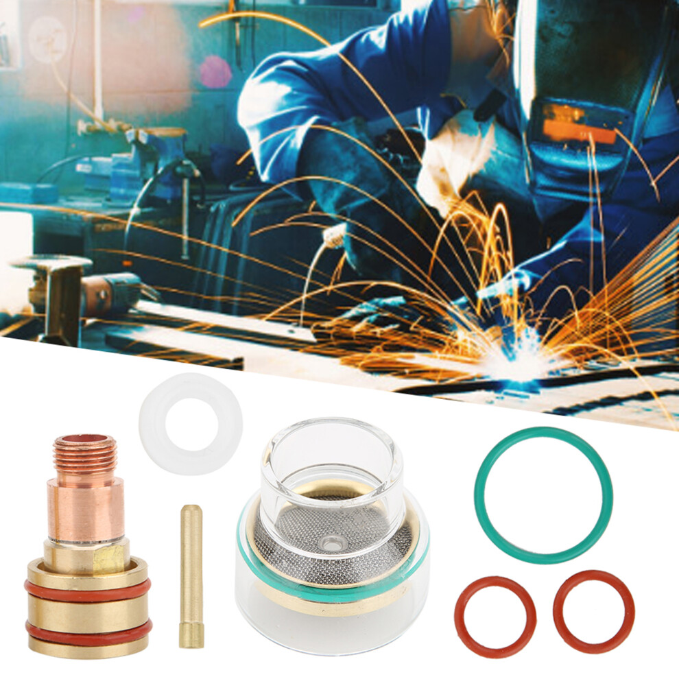 Tfm53ncn 2.4Mm Glass Cup Tig Kit For Wp17/18/26 Welding Torches 8771334040834