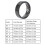 Schwarz Nr. 11 Smart Ring 20 mAh Wasserfest 2