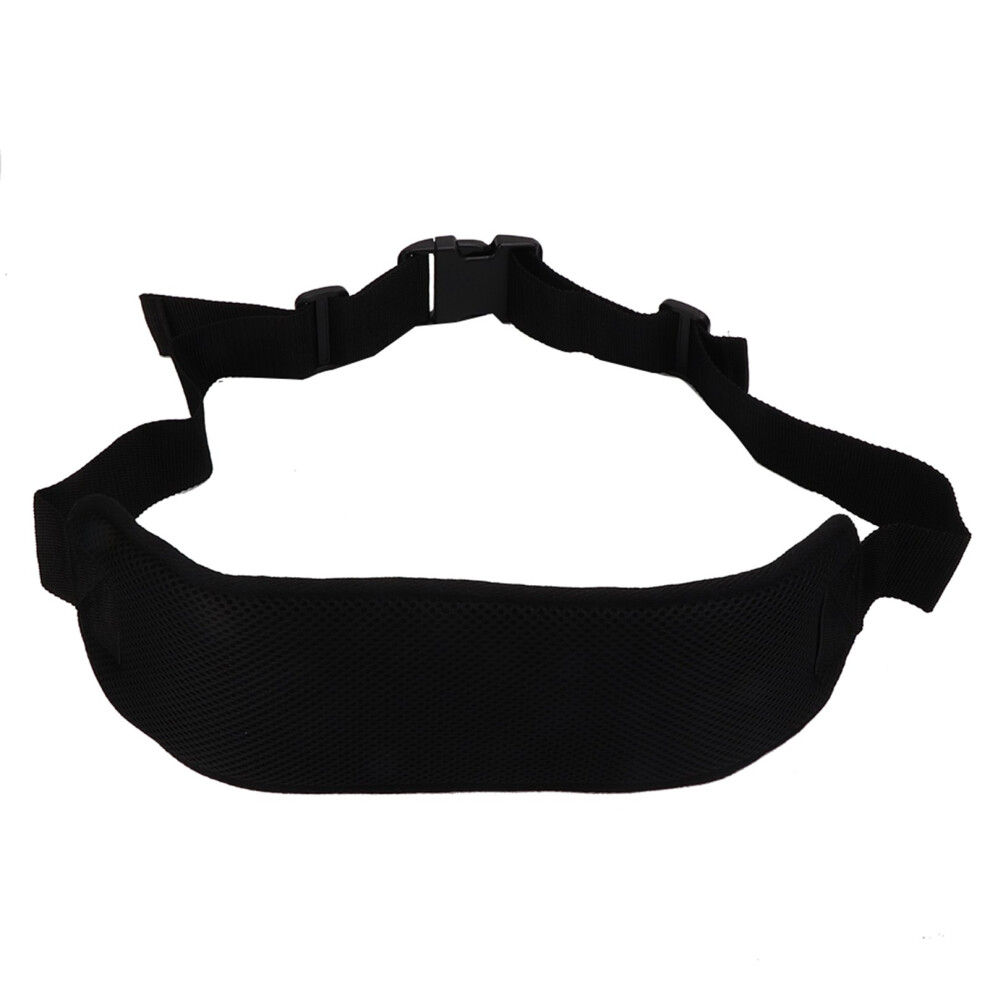 Black Adjustable Wheelchair Fixing Belt For Elderly Patients