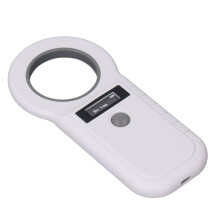 134.2K 800mAh DualFreq Lector de microchips para mascotas 155x74x15mm