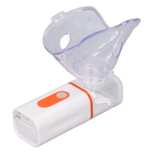 Handgehaltenes tragbares Vernebelungsgerät, leiser cooler Nebel, Dampfinhalator für Erwachsene und Kinder, Handgerät mit Mesh-Technologie,