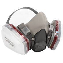 Half Face Respirator KN90, Rubber, Model 6200P, FD-410