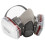 Half Face Respirator KN90, Rubber, Model 6200P, FD-410 1