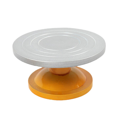 Sculpting Wheel Turntable for Model Making, Paint Splashing Cake Turntable, 25 cm Diameter