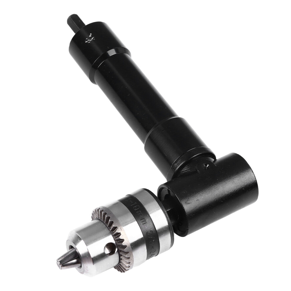Right Angle Drill Adapter 90 Corner Chuck Attachment Metal Plastic For Home & Industrial 6911334044001