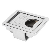 Asa empotrable para caja de herramientas, aleación de zinc, 57 x 42 mm, para remolques, RV, camiones y caravanas