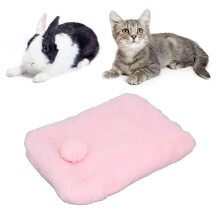 Hundeschlafmatte aus Plüsch, weich und hautfreundlich, warm, große Sicherheitshundematte, Katzendecke zum Schlafen, Entspannen und Spielen,