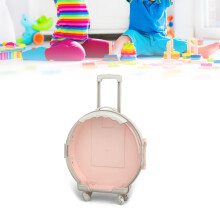 Hellrosa 206,530,5 cm Mini-Runder Spielzeug-Organizer