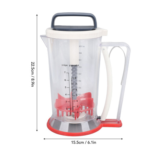 Dispenser di impasto per pancake in ABS 22,5  15,5 cm Squeeze 1