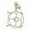 Vibration Resistant Gold Mic Shock Mount for Recording Studios 12