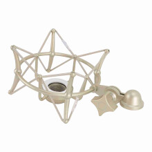 Supporto antivibrazione dorato per microfono 5/8-3/8 dado per TLM103 MK4