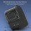 58mm Bluetooth Thermal Label Printer Inkless for Shipping UK Plug 10