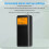 Radio FM Bluetooth portable 87,5-108,0 MHz, 500 mAh 4