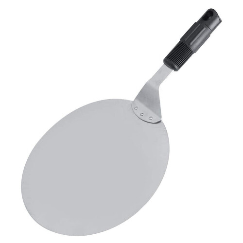 Stainless Steel Pizza Peel Round Shovel 25.3cm Kitchen Baking Tool 1