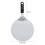Stainless Steel Pizza Peel Round Shovel 25.3cm Kitchen Baking Tool 3